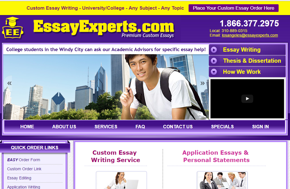 EssayExperts.com: Premium Essay Writing Service